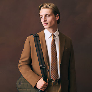 シルクツイルタイ 7 cm 《ホース・イン・ラブ》 | Hermès - エルメス